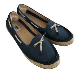 Blue / Navy Ugg flat sperry flats
